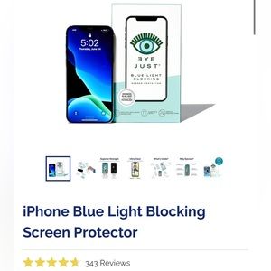 Eye just blue light blocker